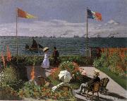 Claude Monet Terrace at Sainte-Adresse